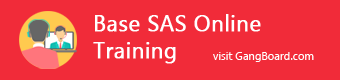 Base SAS Online Training