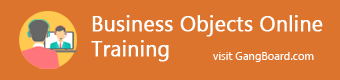 Business Objects Online Training