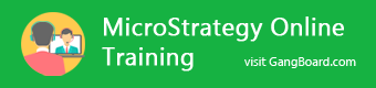 MicroStrategy Online Training