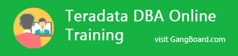 Teradata DBA Online Training